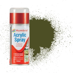 HUMBROL AD6155 Spray akrylowy 150 ml 155 Olive Drab Matt