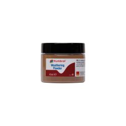 HUMBROL AV0018 Pigment Weathering Powder 45ml Light Rust