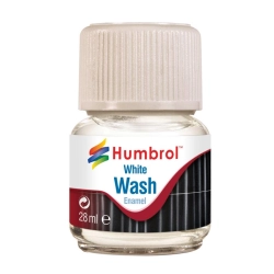 HUMBROL AV0202 Enamel Wash White 28ml