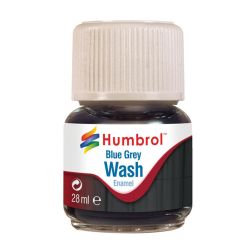 HUMBROL AV0206 Enamel Wash Blue Grey 28ml