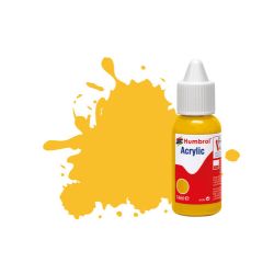 HUMBROL DB0024 Farba akrylowa 14 ml - 024 Trainer Yellow - Matt