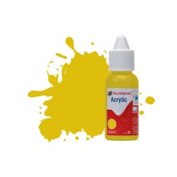 HUMBROL DB0081 Farba akrylowa 14 ml - 081 Pale Yellow - Matt