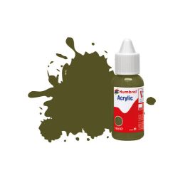 HUMBROL DB0155 Farba akrylowa 14 ml - 155 Matt Olive Drab - Matt