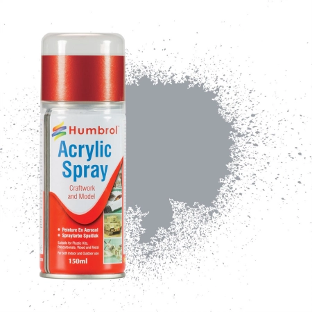 HUMBROL AD6165 Spray akrylowy 150 ml 165 Medium Sea Grey Satin