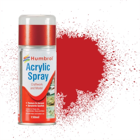 HUMBROL AD6220 Spray akrylowy 150 ml 220 Italian Racing Red