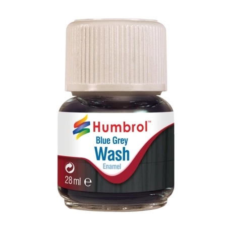 HUMBROL AV0206 Enamel Wash Blue Grey 28ml