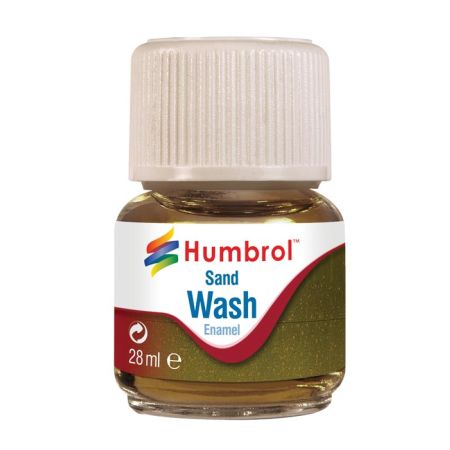 HUMBROL AV0207 Enamel Wash Sand 28ml