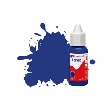 HUMBROL DB0025 Farba akrylowa 14 ml - 025 Blue - Matt