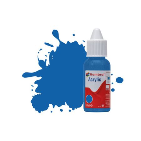 HUMBROL DB0052 Farba akrylowa 14 ml - 052 Baltic Blue - Metallic