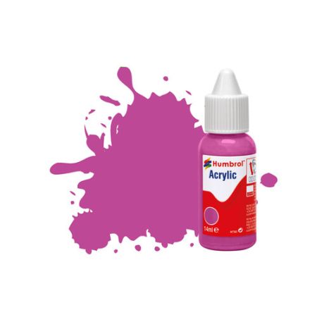 HUMBROL DB0058 Farba akrylowa 14 ml - 058 Magenta Matt