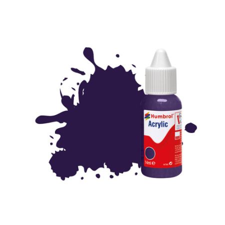 HUMBROL DB0068 Farba akrylowa 14 ml - 068 Purple Gloss