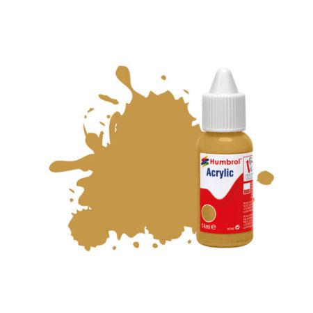 HUMBROL DB0093 Farba akrylowa 14 ml - 093 Desert Yellow