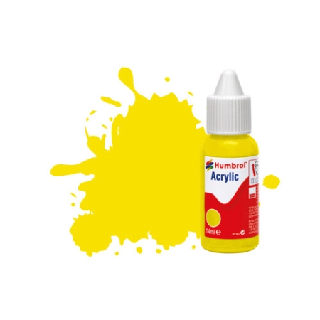 HUMBROL DB0099 Farba akrylowa 14 ml - 099 Lemon - Matt