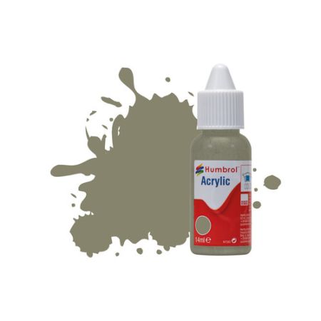 HUMBROL DB0240 Farba akrylowa 14 ml - 240 RLM 02 Grau - Matt