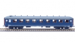Exact-Train EX10015 Wagon pasażerski B7152 (berlinerblau, szary dach), NS, Ep. III