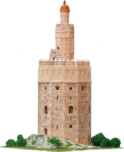 Aedes Ars 1260 Złota wieża w Sewilli 1:100