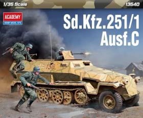 ACADEMY 13540 German Sd.kfz.251 Ausf.C - 1:35