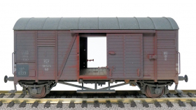 EXACT-TRAIN EX22046 Wagon towarowy kryty Oppeln Kdt 118574, PKP, Ep. III (brudzony)