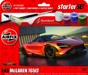 Airfix A55006 Starter Set - McLaren 765 - 1:43