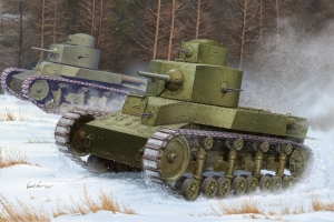 HOBBY BOSS 82493 Radziecki lekki czołg T-24 - 1:35