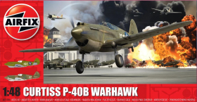 AIRFIX A05130A Curtiss P-40B Warhawk - 1:48