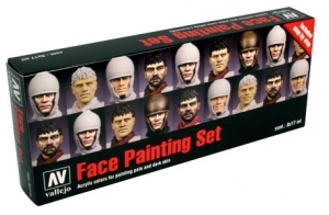 Vallejo 70119 Zestaw Model Color 8 farb - Face painting by Jaume Ortiz