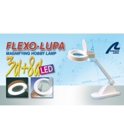 Artesania Latina 27117-LED Lampka ze szkłem powiększającym