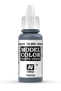 VALLEJO 70900 Model Color 059 - 900-17 ml. French Mirage Blue