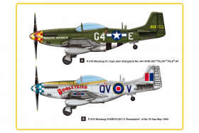 HOBBY BOSS 85802 P-51D Mustang IV Fighter - 1:48