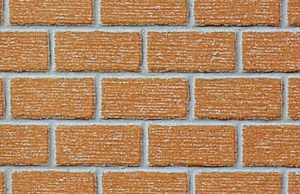 Heki 72262 Mur z cegły klinkierowej 0/1 40x20 cm