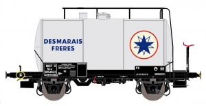 Exact-Train EX20622 Wagon cysterna 30m3 Uerdinger, 595456 Desmarais Freres, SNCF, Ep. III