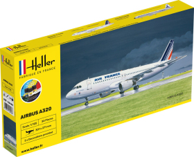 Heller 56448 Starter Set - Airbus A320 Air France - 1:125