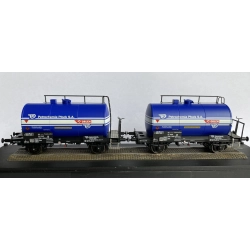 EXACT-TRAIN EX20645 Zestaw 2 cystern 30m3 typu Uerdinger (lekka), Petrochemia, PKP, Ep. IV