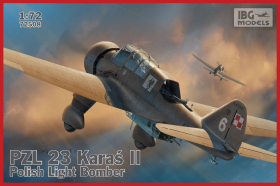IBG 72508 PZL.23 Karaś II - Polish Light Bomber - 1:72