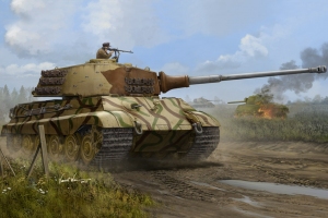 HOBBY BOSS 84533 Pz.Kpfw.VI Sd.Kfz.182 Tiger II (Henschel July-1945) - 1:35