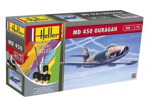 Heller 56201 Starter Set - MD450 Ouragan - 1:72