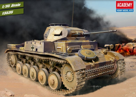 Academy 13535 PzKpfw II Ausf. F North Africa - 1:35