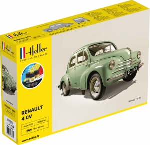 Heller 56762 Starter Set - Renault 4 CV - 1:24