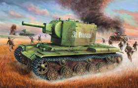 Trumpeter 00312 Soviet KV-2 Heavy Tank - 1:35
