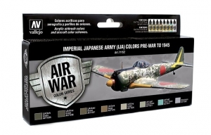 Vallejo 71152 Zestaw Air War 8 farb - Imperial Japanese Army (IJA) Colors Pre-War to 1945