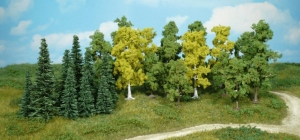 Heki 1230 Drzewa liściaste i iglaste 5-11 cm, 26 szt.