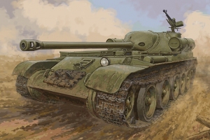 Trumpeter 09570 Radziecki niszczyciel czołgów SU-102 - 1:35