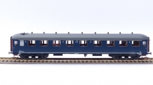 Exact-Train EX10016 Wagon pasażerski B7153 (berlinerblau, szary dach), NS, Ep. III