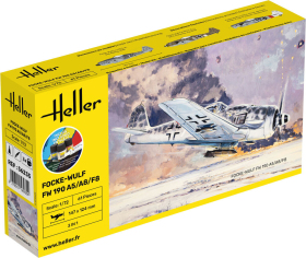 HELLER 56235 Starter Set - Focke Wulf Fw 190 A8/F3 - 1:72