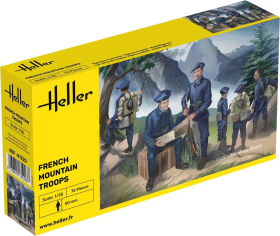Heller 81223 Figurki - French Mountain Troops - 1:35