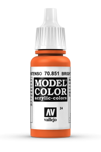 Vallejo 70851 Model Color 70851 24 Bright Orange