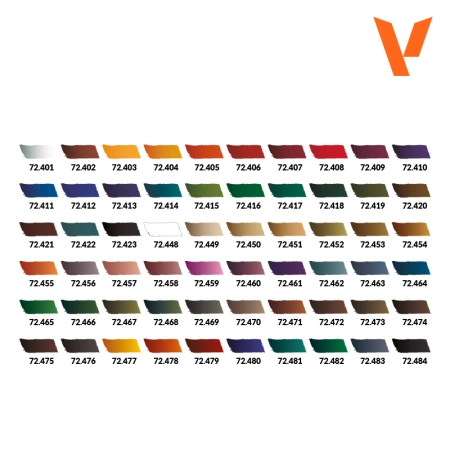 VALLEJO 72184 Xpress Color - Artist’s Selection Case