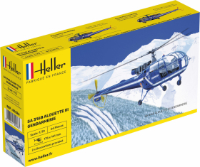 Heller 80286 SA 316 Alouette III Gendarmerie - 1:72