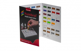 Humbrol P1159 Wzornik kolorów Humbrol Acrylic Dropper