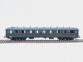 Exact-Train EX10026 Wagon pasażerski A7554 (zielony, szary dach), NS, Ep. III